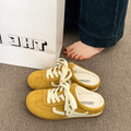 Baotou half slippers for women outwear2026new arrivalsummer super popular one-leg heelless flats german training shoes