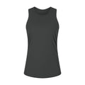 Spring/summer new arrival: barely-there feel, skin-friendly tie-up tank top - women's slit-back, loose-fit, breathable running sports cover-up s2027