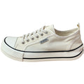 2026 spring new arrival simple canvas shoes for female students k-styleeasiest for match one-legged ugly thick-soled sneakers big toe women's shoes