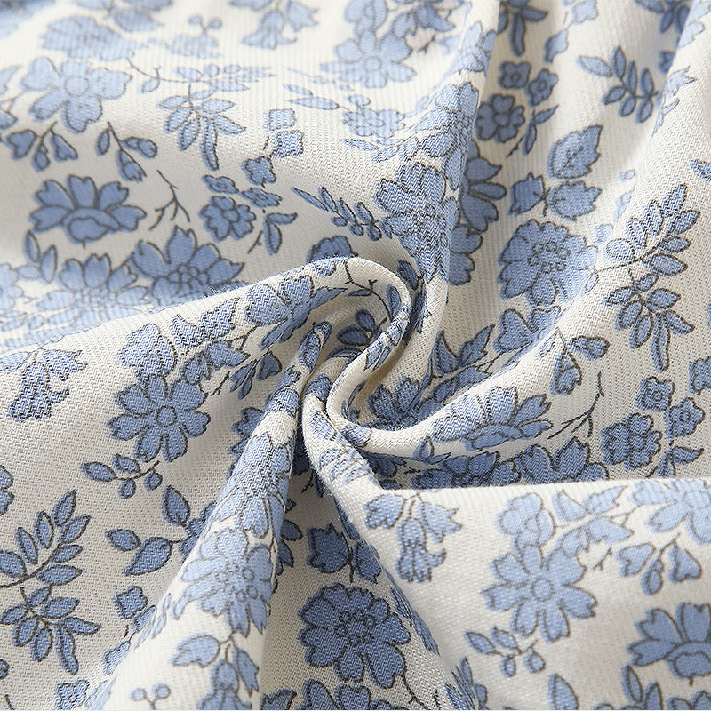 Baby crawling suit spring & falllace floral jumpsuit baby girl long sleeves triangular bag butt clothes pure cotton haha clothes for infants and children