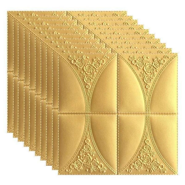 Self-adhesive wallpaper 3D three-dimensional wall sticker waterproof and anti-collision soft bag background wall wallpaper dormitory bedroom room decoration sticker