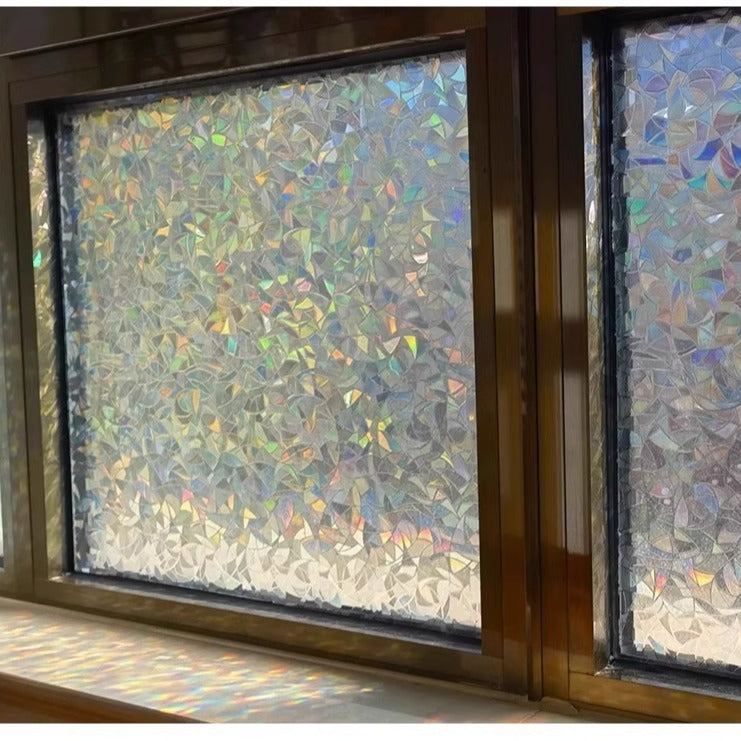 Electrostatic glue-free glass film, bathroom, bathroom window, anti-privacy shading, light-transmitting window grilles sticker, one piece will be sent on behalf of you.