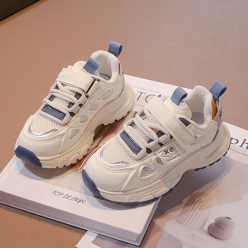 Boys' shoes: new autumn  collection - kids' mesh sneakers, breathable lightweight dad shoes for mid-to-large children