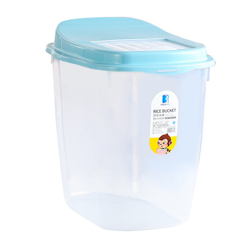 Large-capacity rice storage box Household sealed rice bucket Insect-proof and moisture-proof sealed flour storage Grain storage box wholesale