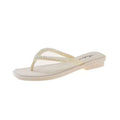 2025 new summer women's flat flip-flops - soft sole, stylish beach sandals, lightweight and comfortable slides