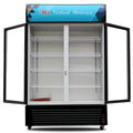 Single, double and three-door display cabinets, commercial vertical vegetable sample preservation refrigerated refrigerator, beverage and beer display cabinet
