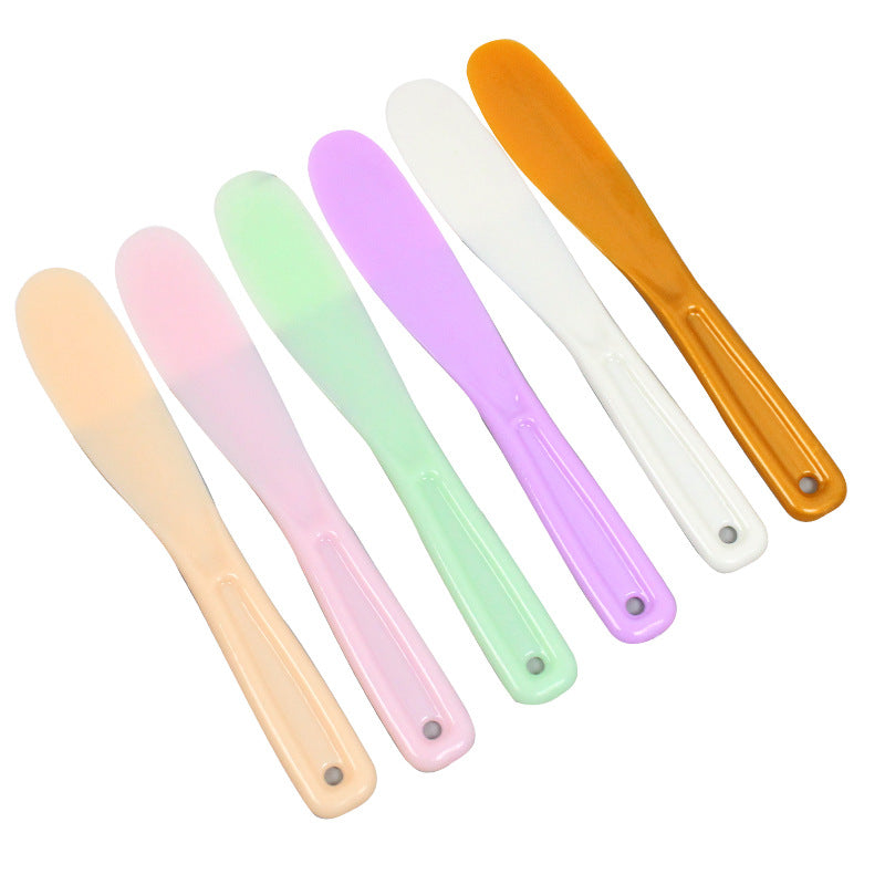 Large facial mask stick plastic beauty mask mixing stick scraper application stick body mask stick with packaging length 21cm