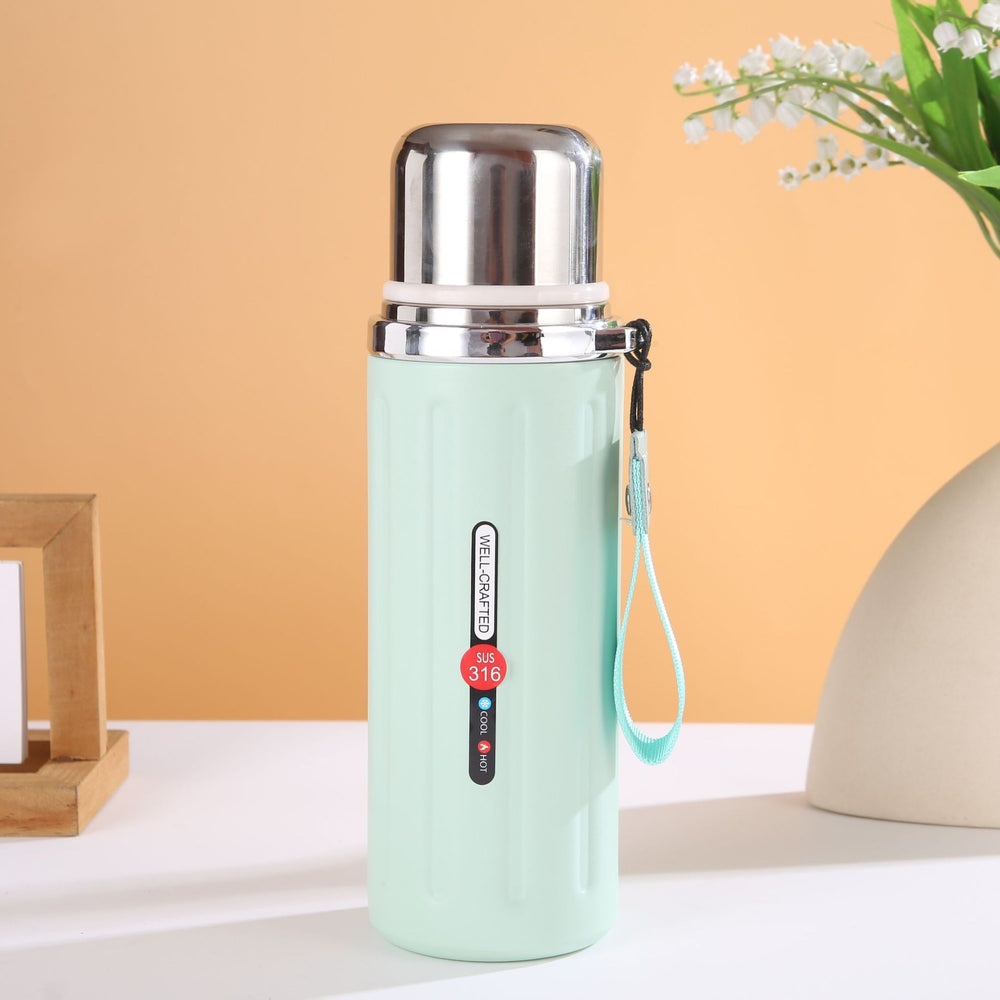 Roman column 316 stainless steel insulated tumbler - stylish, high-capacity, car-friendly, portable outdoor water bottle with engraving option