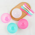 Beauty tools mask bowl soft plastic mask stick beauty bowl beauty hair soft mask cosmetics suit skin care