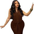 Fashion styleexport women's clothing waist pleated strap hip skirt halter neck sexy backless home plaid long dress