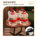 Modern four-leaf clover for home round bedroom simple balcony side table coffee table small apartment living room sofa casualaccessible luxury