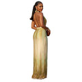 European and american style cross-border waist elegant gradient women's backless slimming hip skirt halter neck sleeveless hiking dress