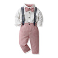 Kids' formal wear: autumn suit set for flower boys, little boys' host outfit, piano performance costume, kindergarten performance dress