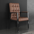 High-end, thickened mahjong chairs specifically designed for card and chess rooms. modern, minimalist study chairs, comfortable and suitable for extended sitting, with high legs for elderly users