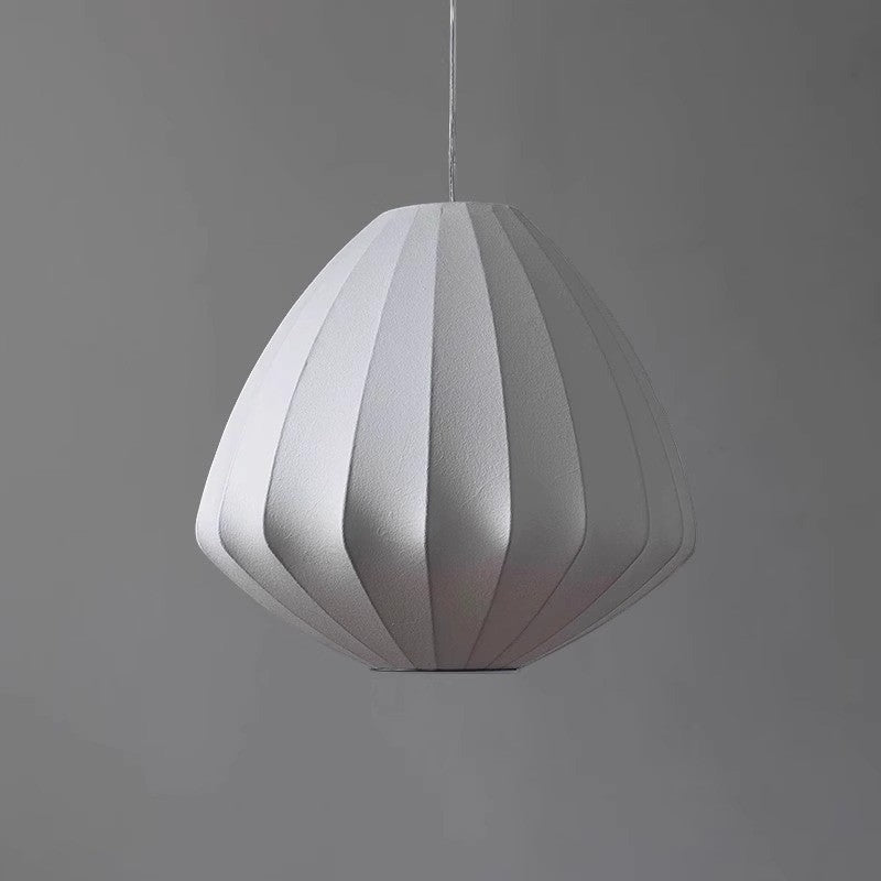 Wabi silent wind living room chandelier retro new Chinese lantern silk bedside zen light Japanese restaurant B & B atmosphere light