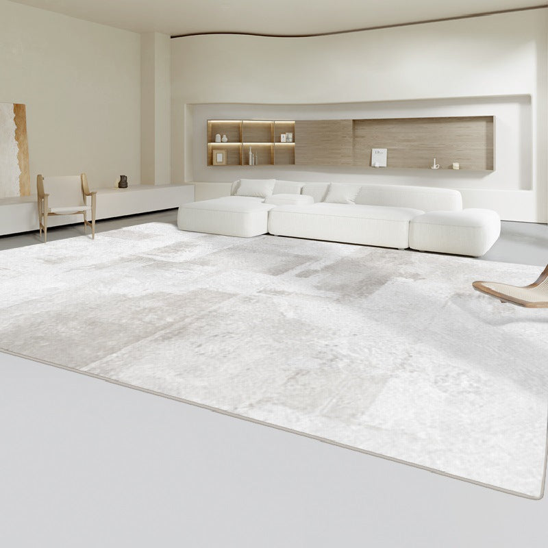 Living room carpet cream style classyaccessible luxurycasual sofa coffee table blanket for home no-wash large area full floor mat