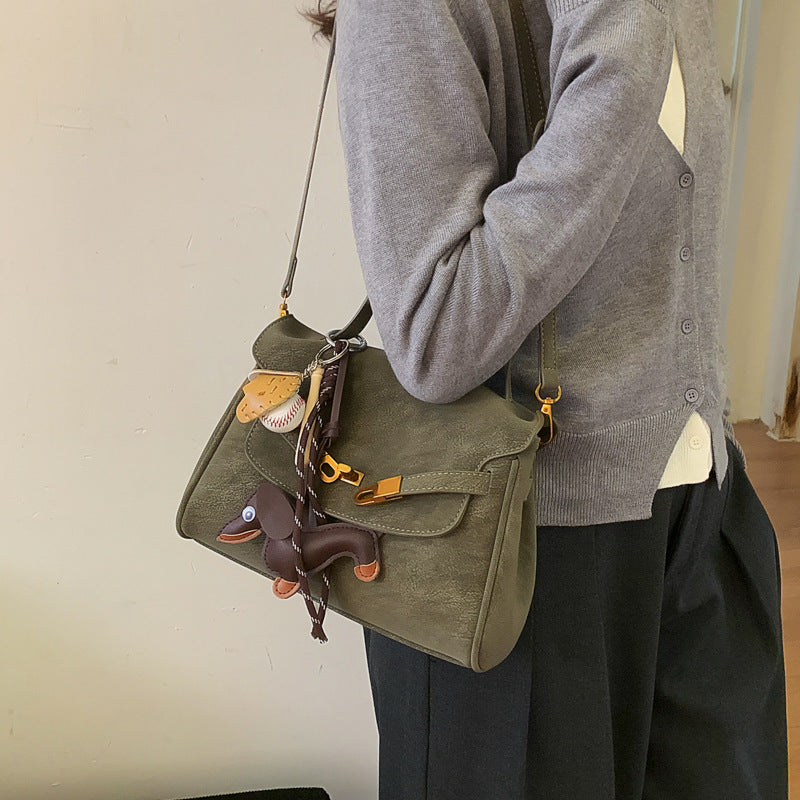 New arrivalretrofashion shoulder tote bag women's classy large capacity casual crossbody bag casualwork clothingelegant bag