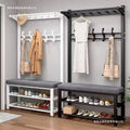 Simple shoe changing stool shoe changing stool coat rack all-in-one entrance storage rack all-in-one shoe changing stool shoe rack all-in-one entrance