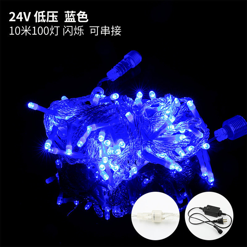 24V low voltage lanterns Gypsy led light strings Outdoor courtyard decoration lighting Tree lights Landscape lights Around the tree Tree lights