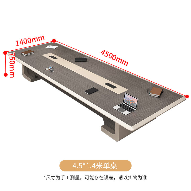 Saint li painted conference table - high-end, large-scale meeting room bench table and chairs for meetings and negotiations