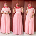 summer collection: new plus-size african women's lace and chiffon patchwork dress - ready to ship