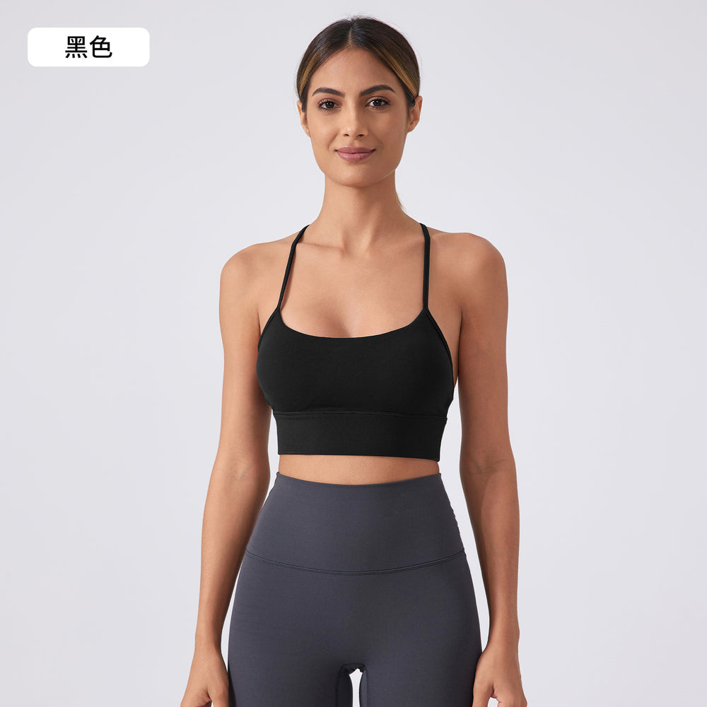 New women's running sports bra - sexy y-back, shockproof, push-up yoga sports bra daw200