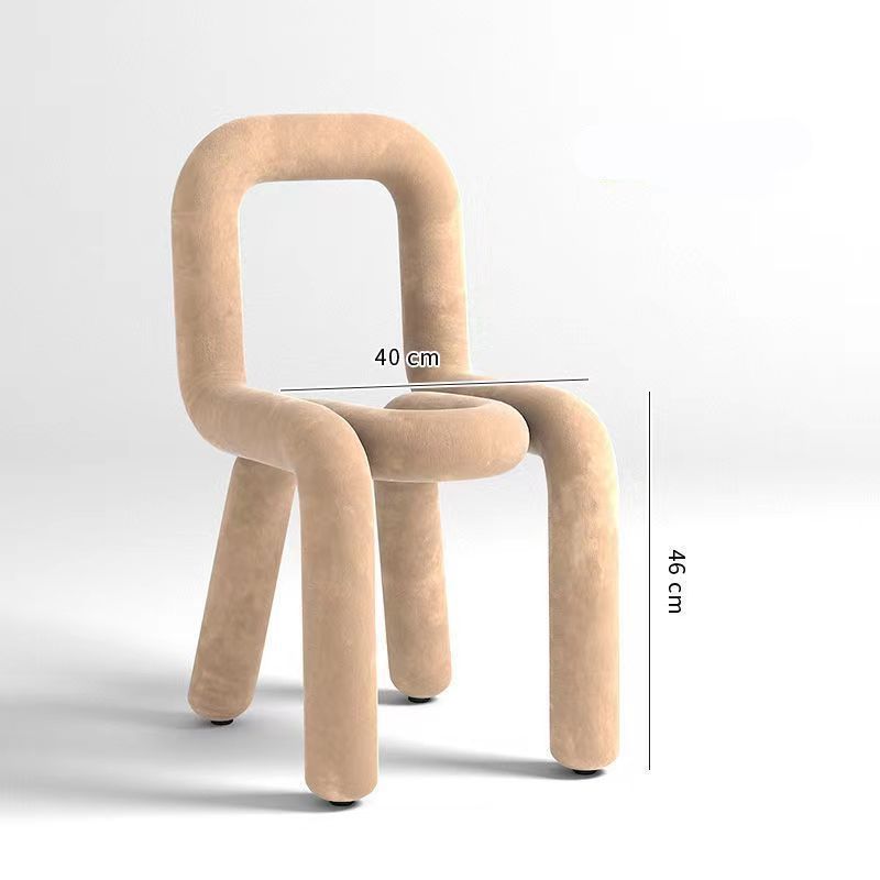 Bedroom chair scandinavianins designer simple creative popular makeup stool casualstylish special-shaped dining chair