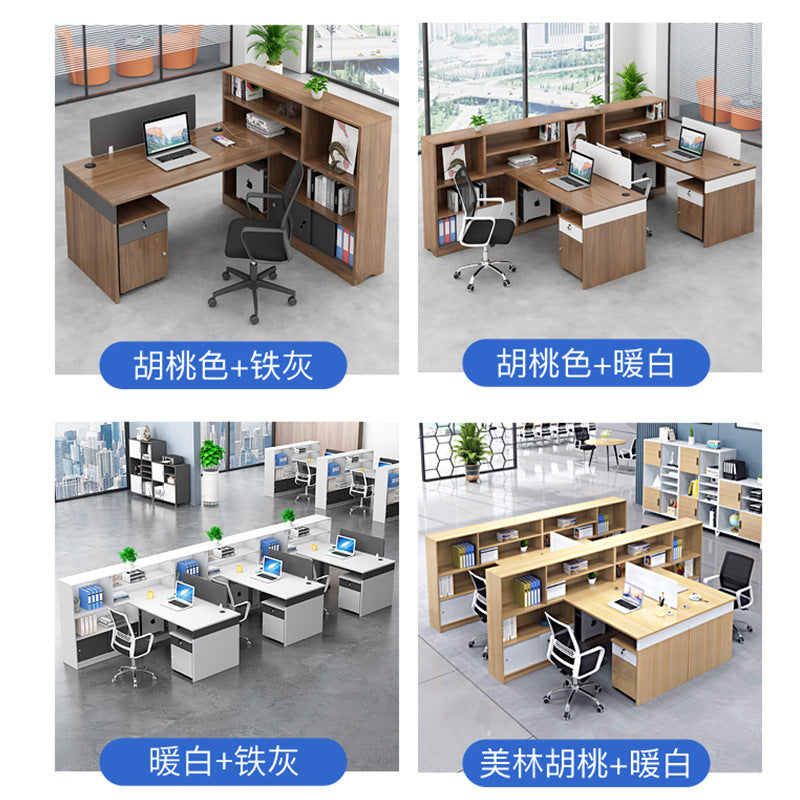 Screen desk partition clerk table office office building desk combination staff booth a802