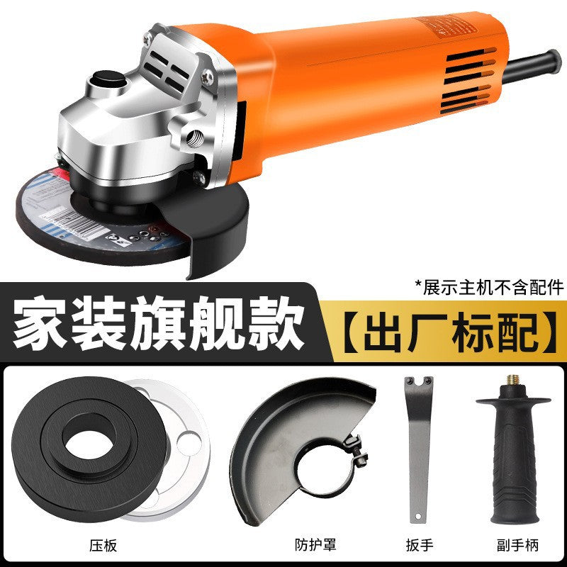 Chuangjiao angle grinder polisher cross-border communication brushless polisher power tool cutting machine hand grinding wheel can be used at home