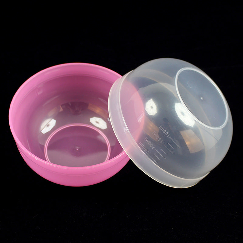 Beauty salon no. 5 mask bowl - 11.2cm diameter, graduated 5# beauty bowl, diy mask mixing bowl, plastic bowl, mask application tool