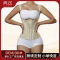 Women's latex waist trainer corset hourglass shaper tummy control shaper curvy waist belt