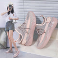 Spring/summer 350 flyknit new arrival: versatile, trendy, casual, athletic, running shoes - soft, flat, sock-style, breathable mesh