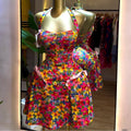 Wholesale foreign trade hot girl style tank top camisole dress for women