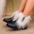 Exportplus size leather boots fall and winternew arrivalfashion style long boots furry soft bottom knee high boots fashion boots