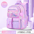 elementary school student backpack, grades 1-3-6, lightweight children's schoolbag, large capacity, burden-reducing, spine-protecting backpack, wholesale