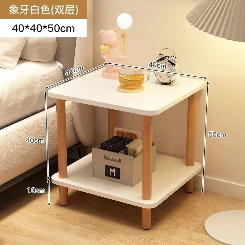 Sofa side table, small coffee table, mini tea table, side cabinet, living room square table, bedside table, corner table, side table, side cabinet