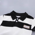 0-4 years old kids' short-sleeve set: boys' summer striped polo shirt & t-shirt - southeast asia cross-border dropshipping