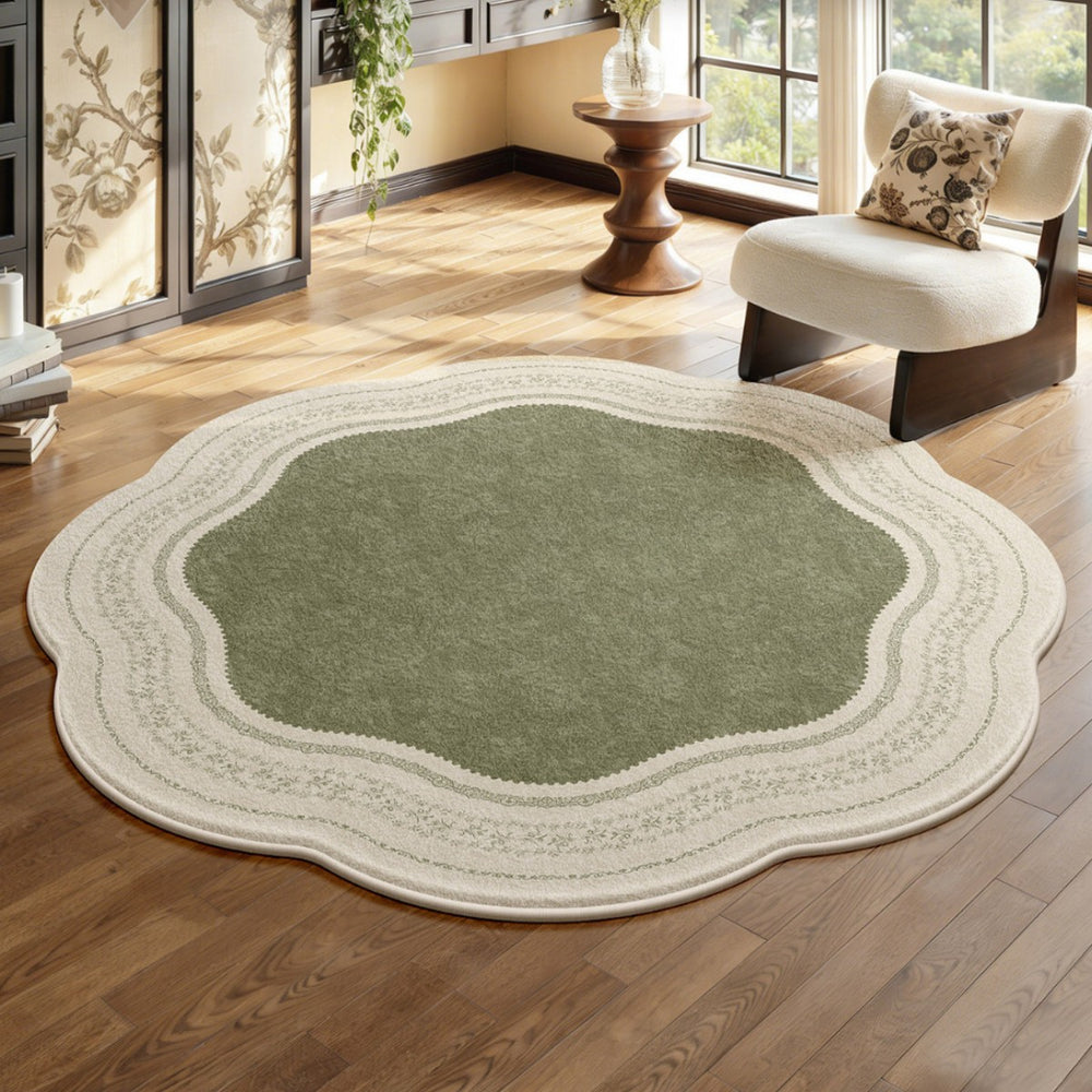 French round carpet  new living room sofa bedroom bedside balcony floor mat non-slip chair computer chair special shape