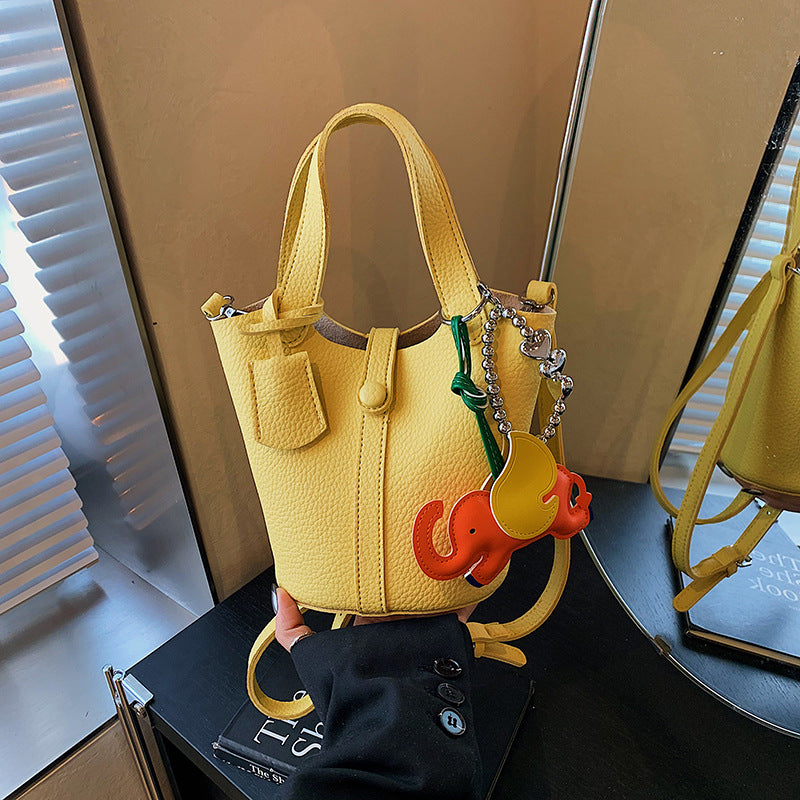 Foreign trade summer popular small bag women 2025 new exquisite versatile messenger bag fashionable super fire portable bucket bag