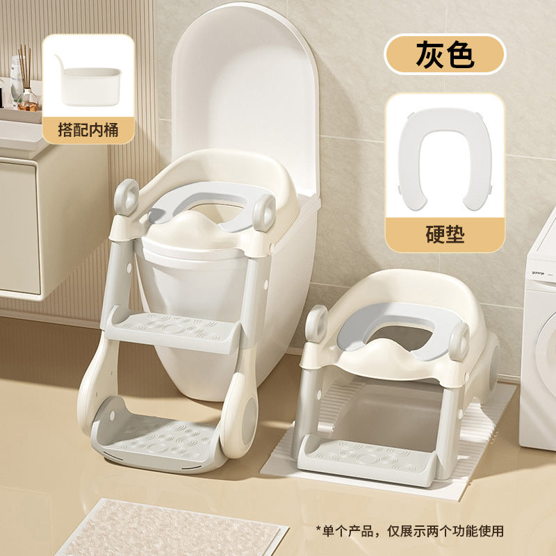 Kids toilet stool portable security splash-proof foldable toilet boy girl bmw bucket ladder baby toddler urinal