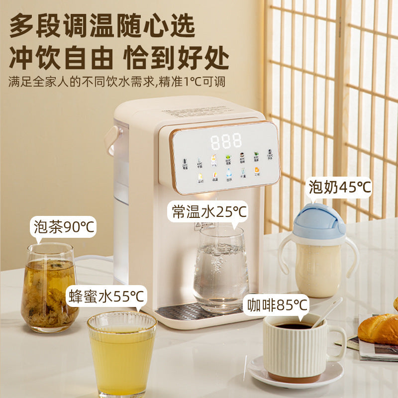 Color screen instant heating water dispenser temperature adjustment intelligent large screen direct drinking machine tea making milk boiling water cross-border us regulations