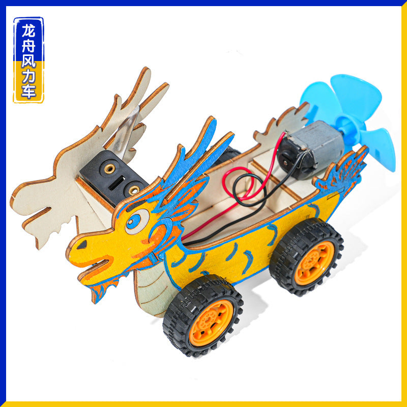 Science and technology small production science experiment blue elephant DIY handmade teaching aid material package set science and education model source manufacturer