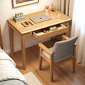 All solid wood desk small apartment bedside student study table for home computer desk office desk bedroom adult writing desk