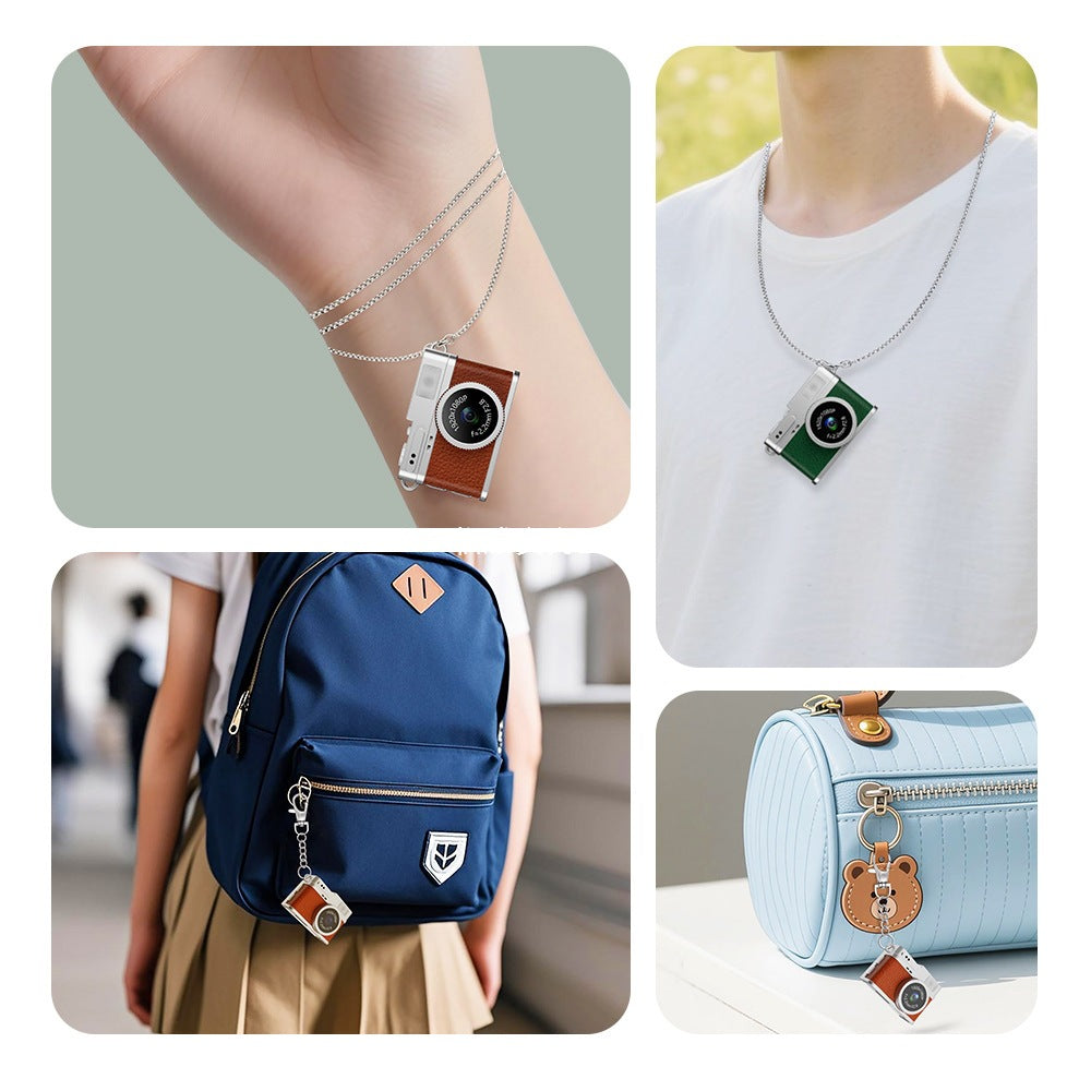 Cross-border new thumb sports campus student small camera retro high definition thumb portable small camera