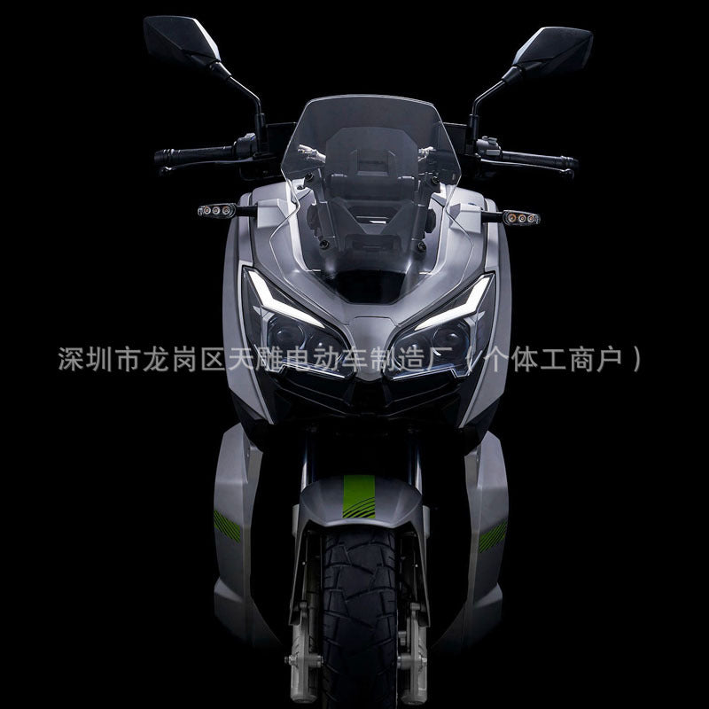 Qianjiang brand OMO-03 electric two-wheeled motorcycle intelligent high-speed electric motorcycle pedal new energy yellow card can be licensed