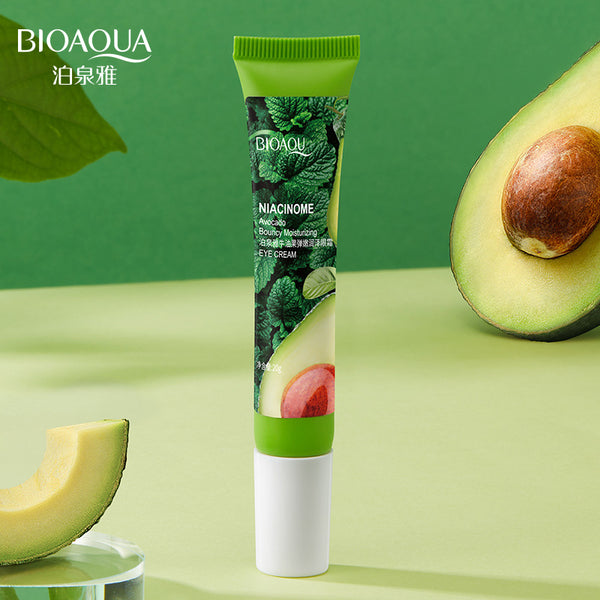 Boquanya avocado elastic and moisturizing eye cream, hydrating and moisturizing, diluting dark circles, skin, eye cream wholesale