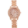 Live broadcast of the most popular diamond-encrusted roman pattern women's watch, bracelet, cornucopia, women's model, one-piece dropshipping source