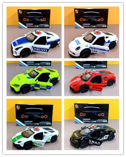 alloy toy car 1:43 model artificial car boy gift sports car ornaments can open the door toy car