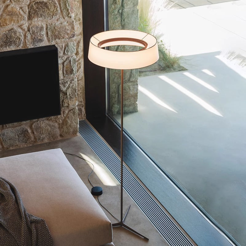 Spanish vibia designer minimalist floor lamp - perfect for living room sofas, study, bedroom, and creating ambiance