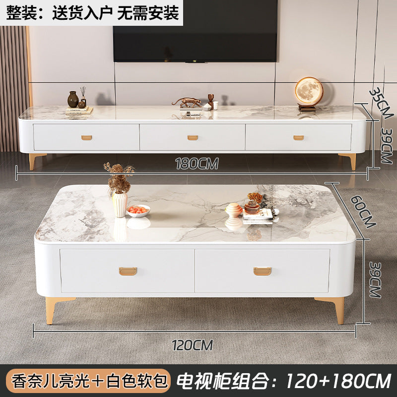 Accessible luxury solid wood coffee table small apartment living room for homecasual modern tea table new arrival small apartment office small table